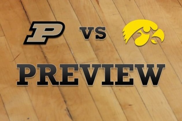 Purdue vs. Iowa: Full Game Preview