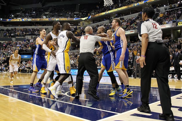 Debate: Who Is Most to Blame for the Warriors-Pacers Brawl?