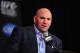Dec 29, 2012; Las Vegas, NV, USA; UFC president Dana White speaks during post fight press conference at UFC 155 at the MGM Grand Garden Arena. Mandatory Credit: Gary A. Vasquez-USA TODAY Sports