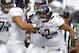 STATE COLLEGE, PA - OCTOBER 06: Kain Colter #2 of the Northwestern Wildcats celebrates after a ten yard touchdown run against the Penn State Nittany Lions during the game on October 6, 2012 at Beaver Stadium in State College, Pennsylvania. The Nittany Lions defeated the Wildcats 39-28. (Photo by Justin K. Aller/Getty Images)