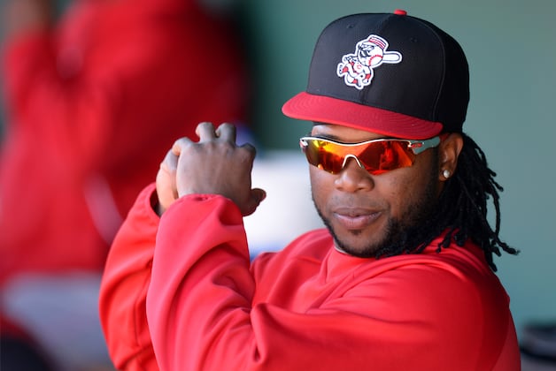 Cueto Enjoys Just Standing on the Mound