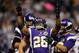 Adrian Peterson is the second-leading active rusher, 1,286 yards behind Steven Jackson.