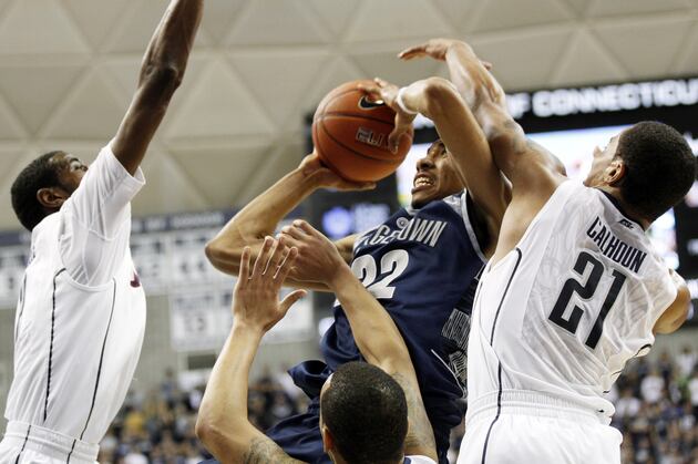 Final: Georgetown 79, UConn 78 2OT