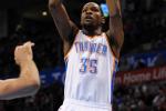 Durant Records 3rd Career Triple Double in Win vs. Hornets