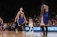 NEW YORK, NY - FEBRUARY 27: Stephen Curry #30 of the Golden State Warriors scores a three pointer with 4:41 remaining against the New York Knicks at Madison Square Garden on February 27, 2013 in New York City. NOTE TO USER: User expressly acknowledges and agrees that, by downloading and/or using this photograph, user is consenting to the terms and conditions of the Getty Images License Agreement. The Knicks defeated the Warriors 109-105 as Curry finished with 56 points on the night. (Photo by Bruce Bennett/Getty Images)