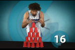 Robin Lopez Can Stack Cups Better Than You