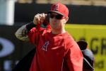 Josh Hamilton Goes Hitless in First Game with Angels
