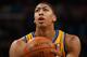 NEW ORLEANS, LA - JANUARY 11: Anthony Davis #23 of the New Orleans Hornets makes a free throw shot against the Minnesota Timberwolves at New Orleans Arena on January 11, 2013 in New Orleans, Louisiana. NOTE TO USER: User expressly acknowledges and agrees that, by downloading and or using this photograph, User is consenting to the terms and conditions of the Getty Images License Agreement. (Photo by Chris Graythen/Getty Images)
