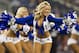 ARLINGTON, TX - OCTOBER 23: Cheerleader of the Dallas Cowboys performs during a game against the St. Louis Rams at the Cowboy Stadium on October 23, 2011 in Arlington, Texas. The Cowboys defeated the Rams 34 to 7. (Photo by Wesley Hitt/Getty Images)