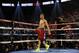 LAS VEGAS, NV - SEPTEMBER 15: Julio Cesar Chavez Jr. (L) is instructed to walk away by referee Tony Weeks after knocking down Sergio Martinez in the twelfth round of their WBC middleweight title fight at the Thomas & Mack Center on September 15, 2012 in Las Vegas, Nevada. (Photo by Jeff Bottari/Getty Images)