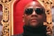 Feb 28; New York, NY, USA; Floyd Mayweather during the press conference announcing his fight against Miguel Cotto. The two will meet May 5, 2012 at the MGM Grand Garden Arena in Las Vegas, NV. Mandatory Credit: Ed Mulholland-USA TODAY Sports