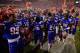 GAINESVILLE, FL - OCTOBER 20: The Florida Gators celebrate their victory over the South Carolina Gamecocks at Ben Hill Griffin Stadium on October 20, 2012 in Gainesville, Florida. Florida defeated South Carolina 44-11. (Photo by Chris Trotman/Getty Images)