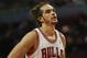 CHICAGO, IL - FEBRUARY 28: Joakim Noah #13 of the Chicago Bulls walks to the foul line on his way to a triple-double against the Phildelphia 76ers at the United Center on February 28, 2013 in Chicago, Illinois. The Bulls defeated the 76ers 93-82. NOTE TO USER: User expressly acknowledges and agrees that, by downloading and or using this photograph, User is consenting to the terms and conditions of the Getty Images License Agreement. (Photo by Jonathan Daniel/Getty Images)