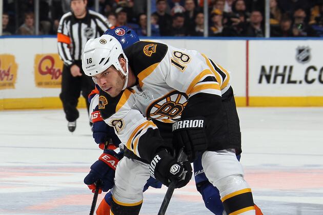 Boston Bruins Snap Ottawa Senators' Five-Game Win Streak in Overtime