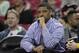 Jan 23, 2013; Sacramento, CA, USA; Sacramento mayor Kevin Johnson court side during the first quarter of the Sacramento Kings game against the Phoenix Suns at Sleep Train Arena. Mandatory Credit: Kelley L Cox-USA TODAY Sports