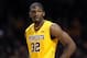 Dec 31, 2012; Minneapolis, MN, USA; Minnesota Golden Gophers forward Trevor Mbakwe (32) looks on during the second half against the Michigan State Spartans at Williams Arena. Minnesota defeated Michigan State 76-63. Mandatory Credit: Brace Hemmelgarn-USA TODAY Sports