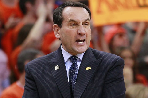 Coach K, Devils Confronted by Fans After Loss