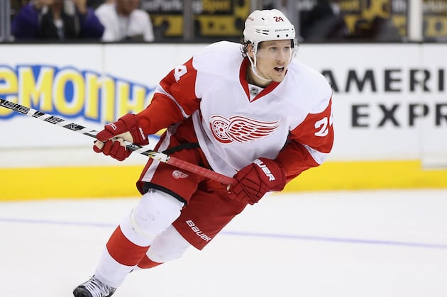 Detroit 2, San Jose 1 (SO): Wings' Jonas Gustavsson Makes Most of First Start