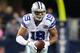 Dec 16, 2012; Arlington, TX, USA; Dallas Cowboys receiver Miles Austin (19) runs after a catch against the Pittsburgh Steelers at Cowboys Stadium. Mandatory Credit: Matthew Emmons-USA TODAY Sports