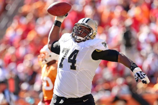Report: Saints Focused on Re-Signing OT Jermon Bushrod