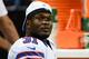 Aug 30, 2012; Detroit, MN, USA; Buffalo Bills free safety Jairus Byrd (31) against the Detroit Lions in a preseason game at Ford Field. Mandatory Credit: Andrew Weber-US Presswire