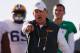 BATON ROUGE, LA - OCTOBER 30: LSU Tigers head coach Les Miles during practice on October 30, 2012 at the LSU Athletic Building in Baton Rouge, Louisiana. (Photo by Chris Graythen/Getty Images)