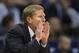 Feb. 28, 2013; Provo, UT, USA; Gonzaga Bulldogs head coach Mark Few yells to his players during the second half against the Brigham Young Cougars at the Marriott Center. Mandatory Credit: Douglas C. Pizac-USA Today Sports