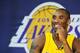 EL SEGUNDO, CA - SEPTEMBER 29: Kobe Bryant #24 of the Los Angeles Lakers smiles during Lakers media day at the Lakers training facility on September 29, 2009 in El Segundo, California. (Photo by Kevork Djansezian/Getty Images)