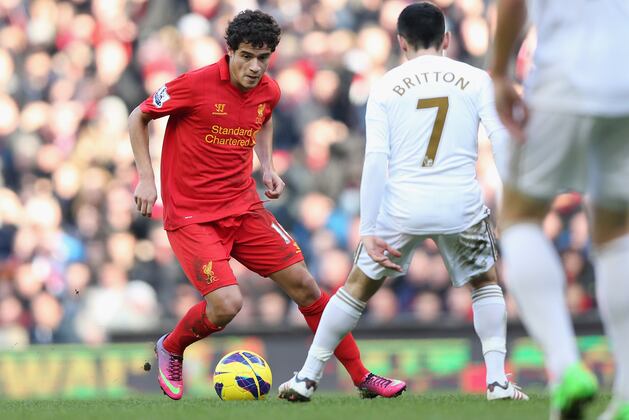 Philippe Coutinho Becomes 'a Proper Brazilian' for Liverpool