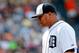 Feb 23, 2013; Lakeland, FL, USA; Detroit Tigers relief pitcher Bruce Rondon (43) against the Toronto Blue Jays during a spring training game at Joker Marchant Stadium. Mandatory Credit: Derick E. Hingle-USA TODAY Sports