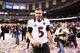 NEW ORLEANS, LA - FEBRUARY 03: Super Bowl MVP Joe Flacco #5 of the Baltimore Ravens celebrates as he walks off of the field after the Ravens won 34-31 against the San Francisco 49ers during Super Bowl XLVII at the Mercedes-Benz Superdome on February 3, 2013 in New Orleans, Louisiana. (Photo by Christian Petersen/Getty Images)