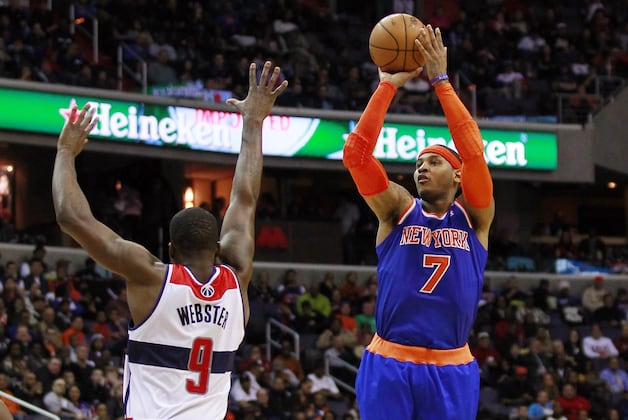 Anthony's 30 Points Help Knicks Beat 96-88