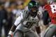 SEATTLE, WA - SEPTEMBER 29: Defensive end Dion Jordan #96 of the Oregon Ducks follows the play against the Washington State Cougars on September 29, 2012 at CenturyLink Field in Seattle, Washington. (Photo by Otto Greule Jr/Getty Images)