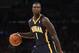 LOS ANGELES, CA - NOVEMBER 27: Lance Stephenson #1 of the Indiana Pacers dribbles against the Los Angeles Lakers during a 79-77 Pacer win at Staples Center on November 27, 2012 in Los Angeles, California. NOTE TO USER: User expressly acknowledges and agrees that, by downloading and or using this photograph, User is consenting to the terms and conditions of the Getty Images License Agreement. (Photo by Harry How/Getty Images)