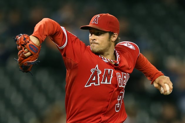 C.J. Wilson Throws for 1st Time Since Surgery