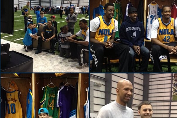 Hornets Players and Coaches Hang with Fans at Annual Fan Appreciation Event