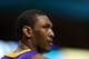DALLAS, TX - FEBRUARY 24: Metta World Peace #15 of the Los Angeles Lakers at American Airlines Center on February 24, 2013 in Dallas, Texas. NOTE TO USER: User expressly acknowledges and agrees that, by downloading and or using this photograph, User is consenting to the terms and conditions of the Getty Images License Agreement. (Photo by Ronald Martinez/Getty Images)
