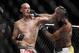 Feb 15, 2012; Omaha, NE, USA; Stefan Struve (right) fights with Dave Herman during UFC on Fuel TV 1 at Omaha Civic Auditorium. Mandatory Credit: Matt Ryerson-USA TODAY Sports