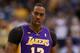 DALLAS, TX - FEBRUARY 24: Dwight Howard #12 of the Los Angeles Lakers at American Airlines Center on February 24, 2013 in Dallas, Texas. NOTE TO USER: User expressly acknowledges and agrees that, by downloading and or using this photograph, User is consenting to the terms and conditions of the Getty Images License Agreement. (Photo by Ronald Martinez/Getty Images)