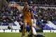 BIRMINGHAM, ENGLAND - NOVEMBER 17: James Chester of Hull City celebrates after scoring his team's third goal of the game during the npower Championship match between Birmingham City and Hull City at St. Andrews on November 17, 2012 in Birmingham, England. (Photo by Ben Hoskins/Getty Images)