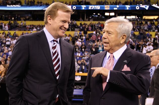 Robert Kraft: We Lucked out Getting Roger Goodell as Commissioner