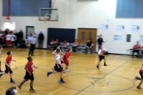 Sixth-Grader Hits Half-Court Buzzer-Beater