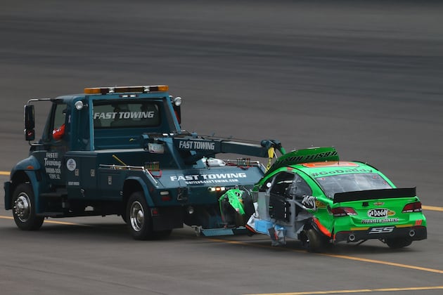 Danica Patrick Wrecks out at Phoenix