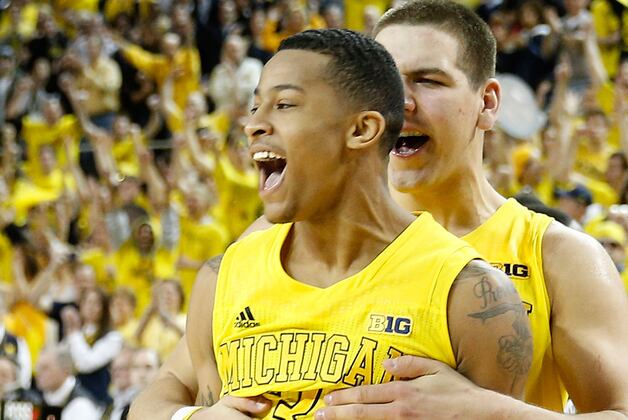 Trey Burke Leads No. 4 Michigan Past No. 9 MichiganState