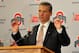 Urban Meyer has Ohio State's football program trending upward and is looking forward to the BCS playoff.