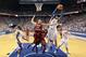 LEXINGTON, KY - FEBRUARY 05: Nerlens Noel #3 of the Kentucky Wildcats grabs a rebound during the game against the South Carolina Gamecocks at Rupp Arena on February 5, 2013 in Lexington, Kentucky. (Photo by Andy Lyons/Getty Images)