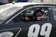 Carl Edwards on his way to pit road for a practice run. Credit: Dwight Drum