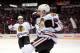 Patrick Kane sent the game into overtime with a late goal set up by Viktor Stalberg.