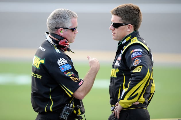 Former Carl Edwards Crew Chief Bob Osborne Back at Track, Celebrates Wins