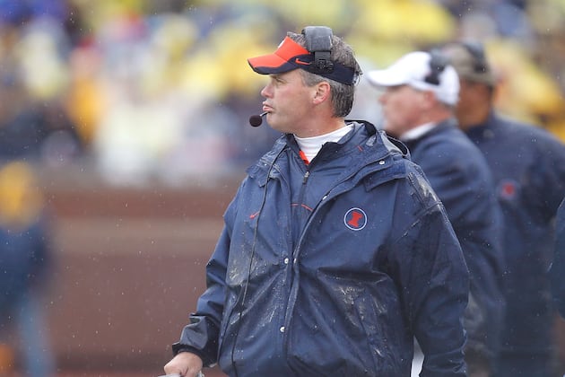 Spring Q Illinois Coach Tim Beckman